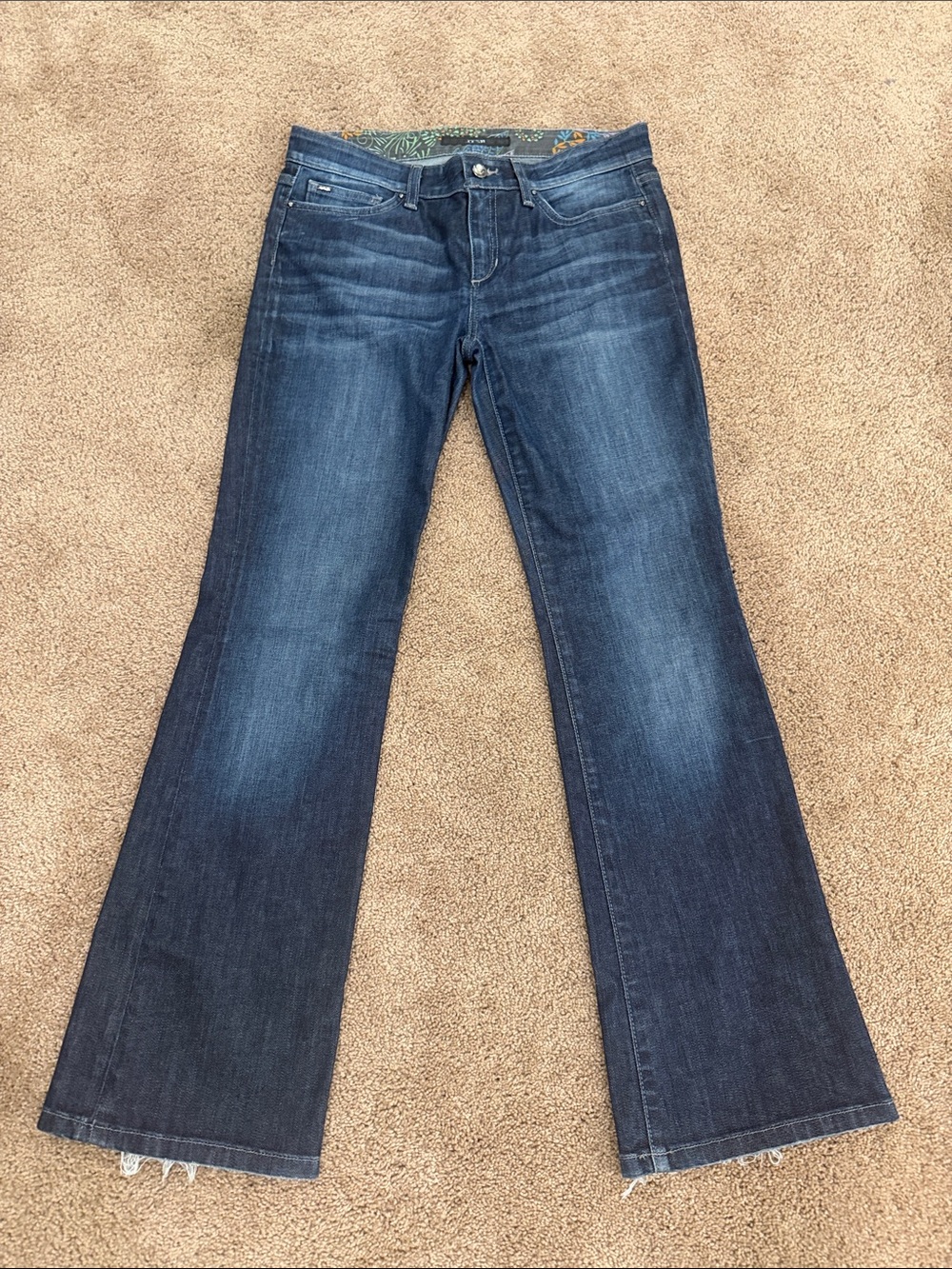 Vintage Joe's Jeans Indigo Flare Wide-Leg Jeans